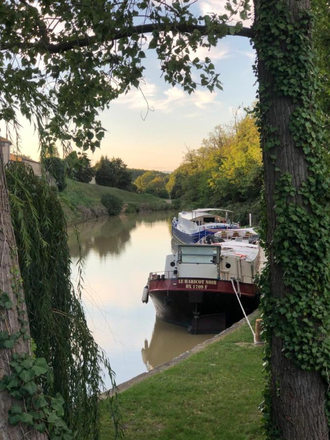 Le Petit Relais Du Canal Trebes Bagian luar foto